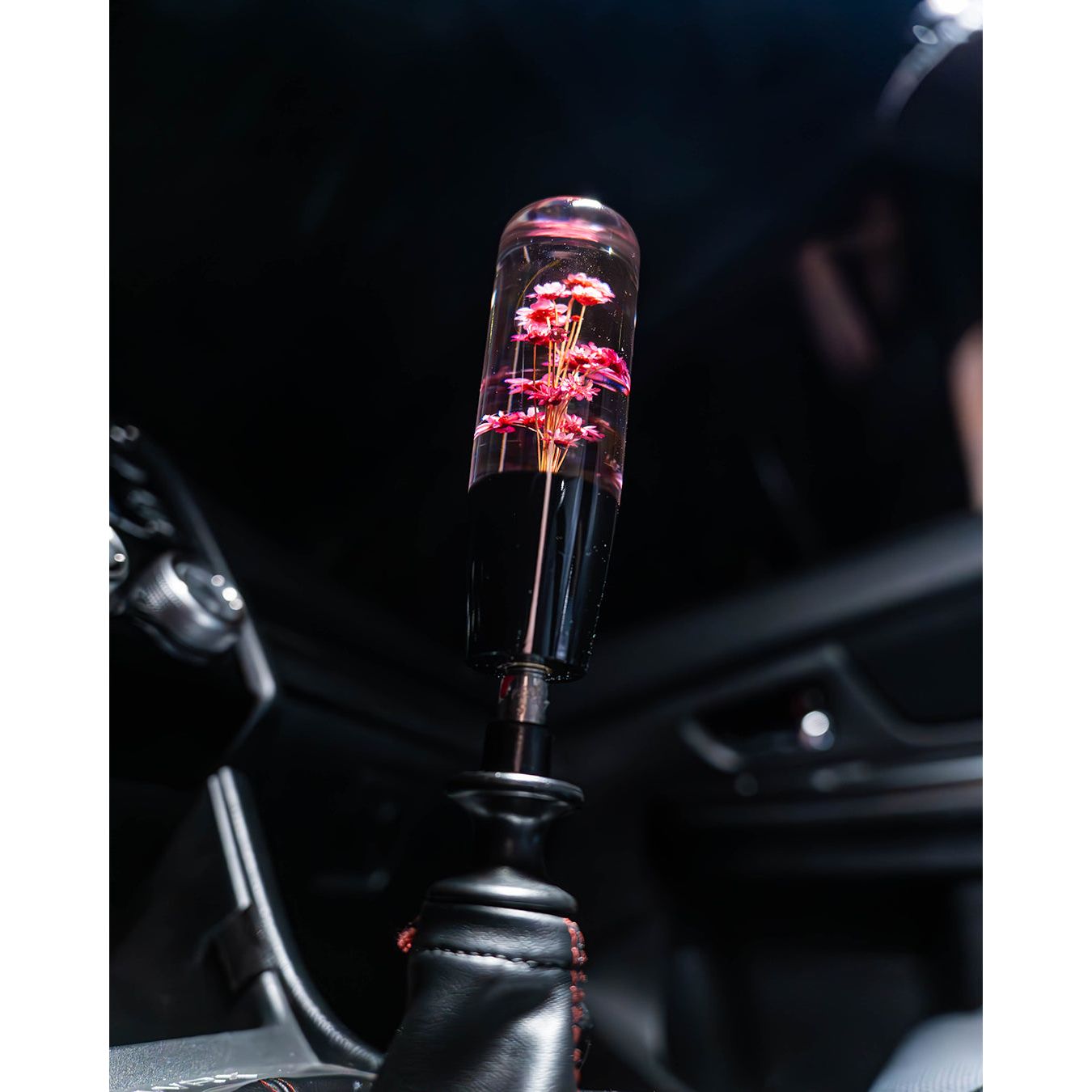 Sakura Clear Shift Knob