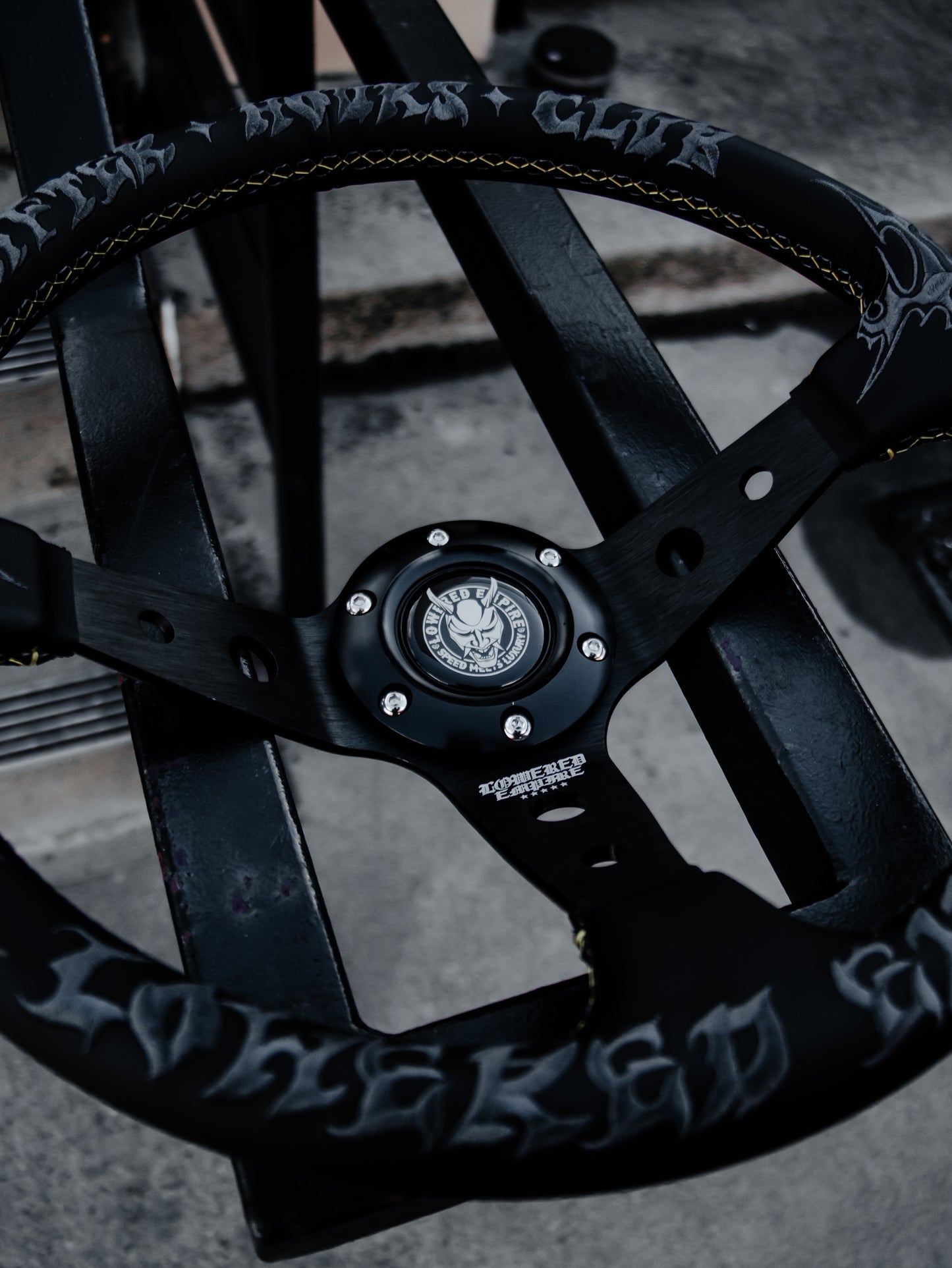 Limited Stock After Hours Club Black Steering Wheel