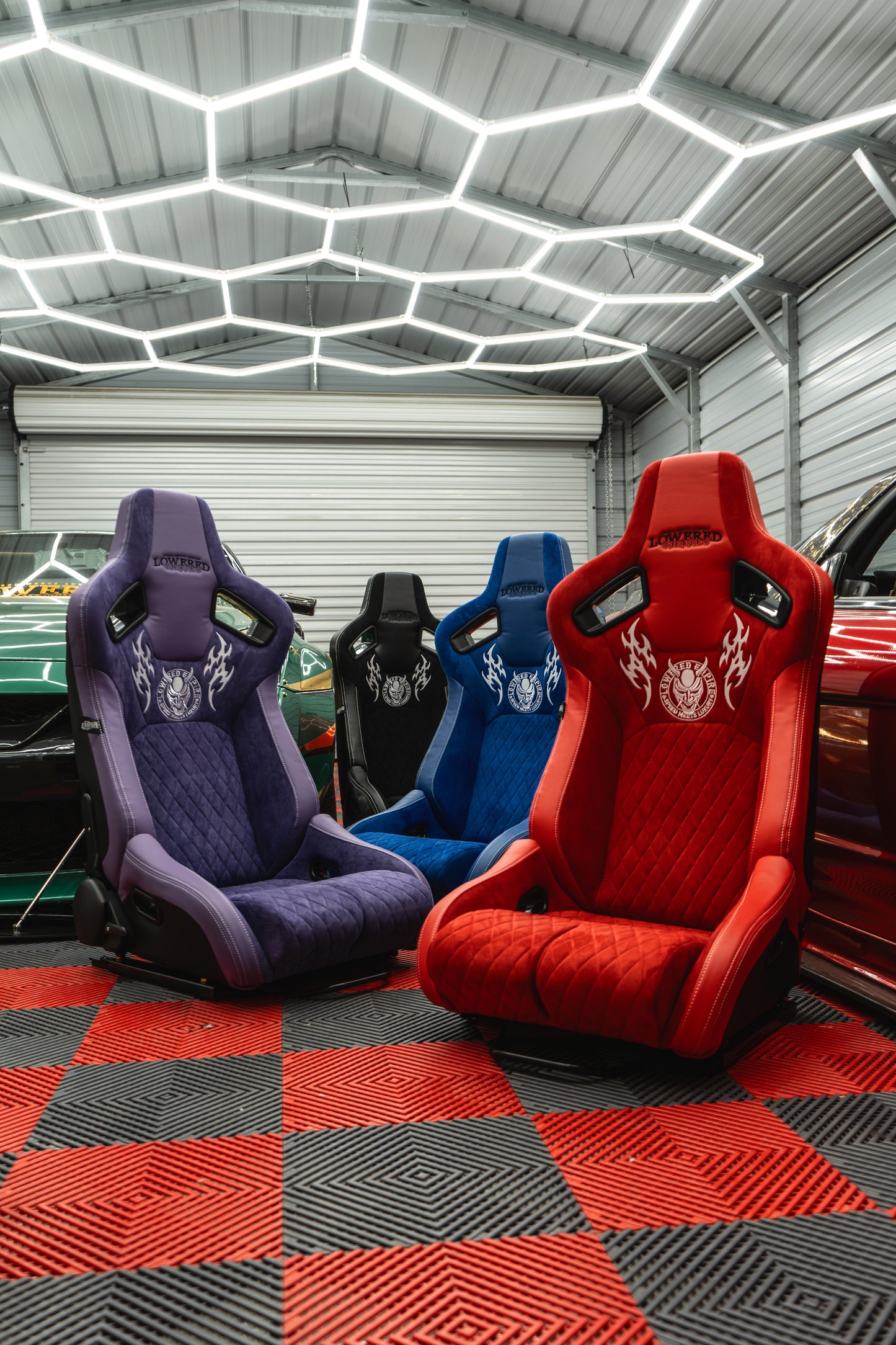 Sigil Ⅰ Collection – Red Reclining Bucket Seat