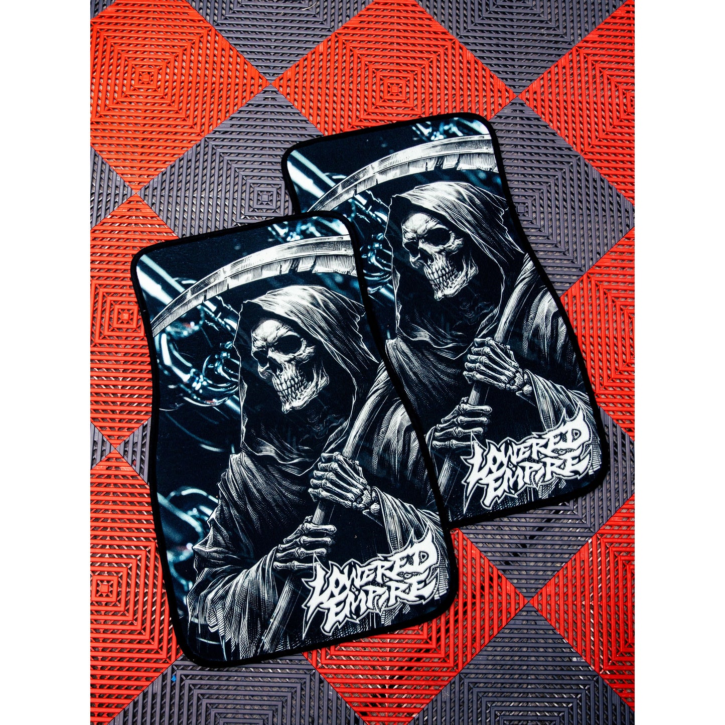 Death Bound Floor Mats
