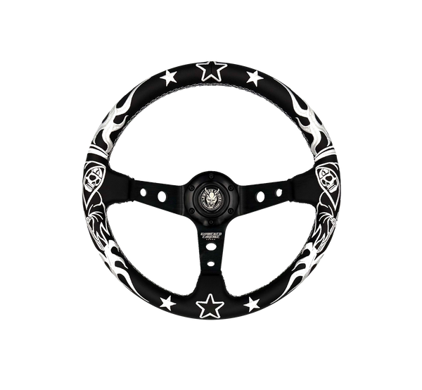 The Reaper Steering Wheel Premium Leather 330mm