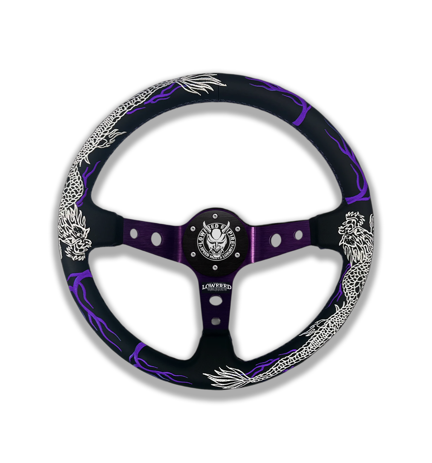 Purple Dragon's Breath DB-4 Steering Wheel 350mm