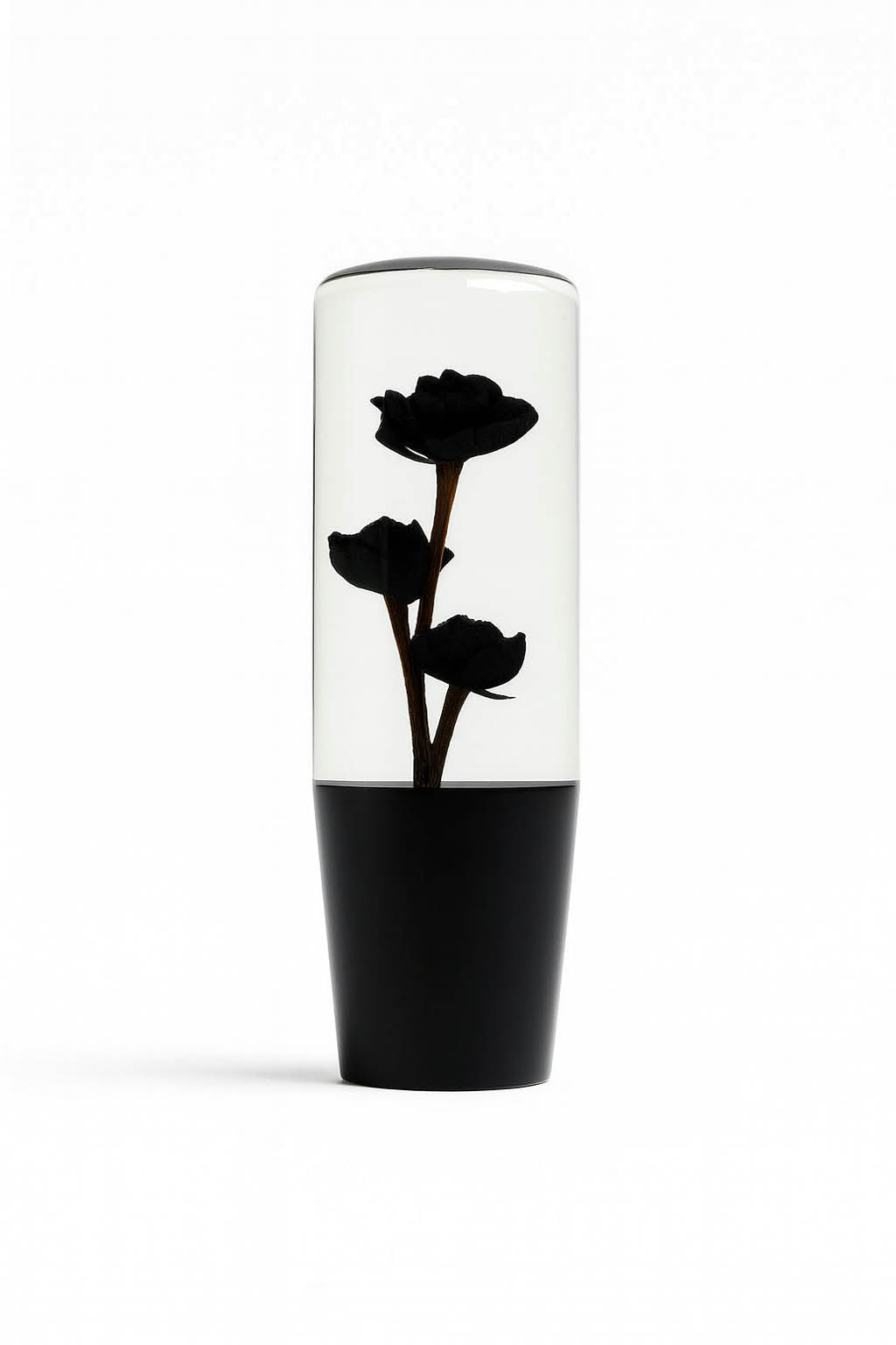 Death Black Roses Shift Knob