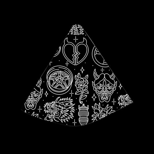 Traditional Tattoo Style Shift Boot