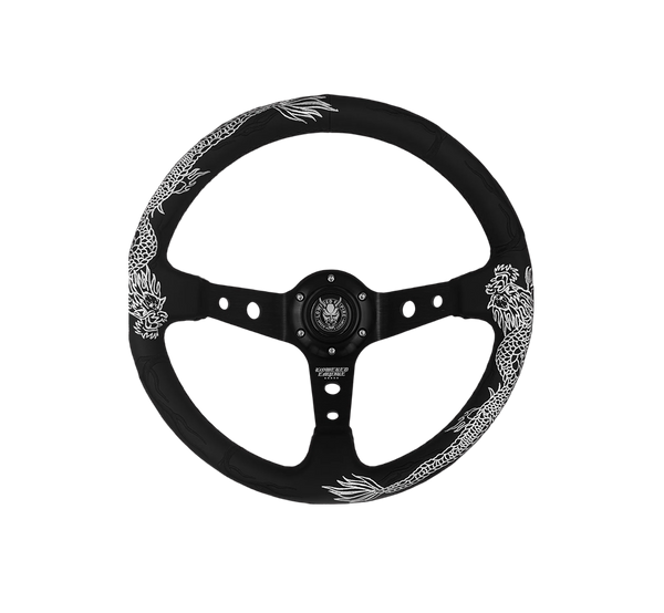 Black Dragon's Breath Premium Steering Wheel