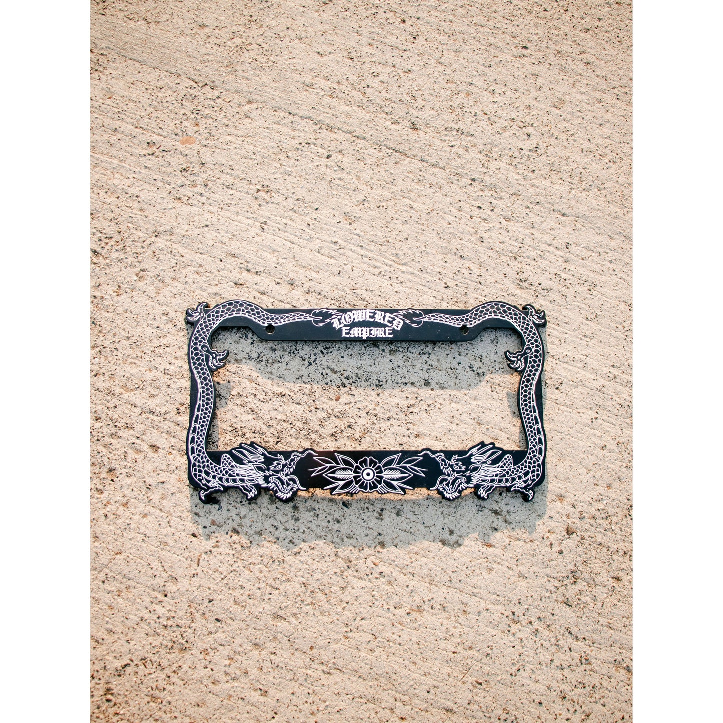 Japanese Dragon License Plate Frames