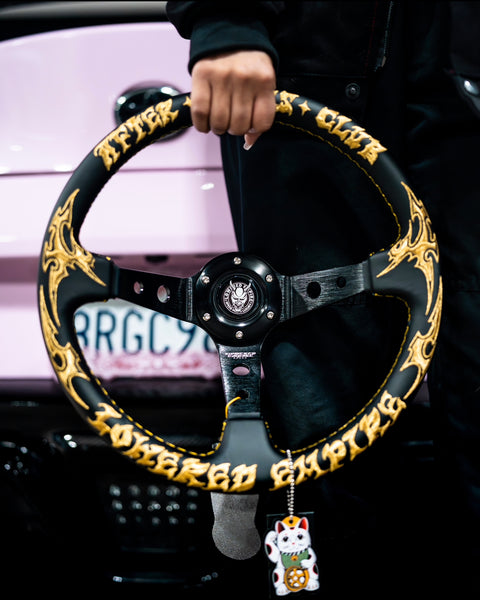 Golden Afterhours Steering Wheel