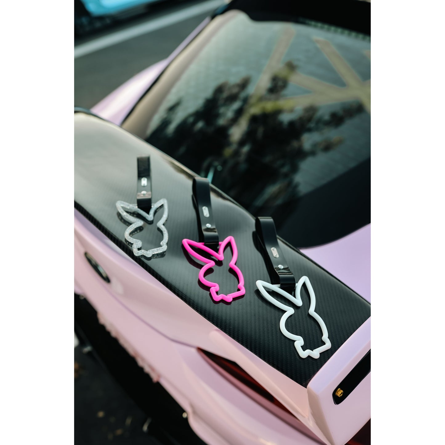 Bunny PlayBoy Tsurikawa Handle W/ Logo Pin
