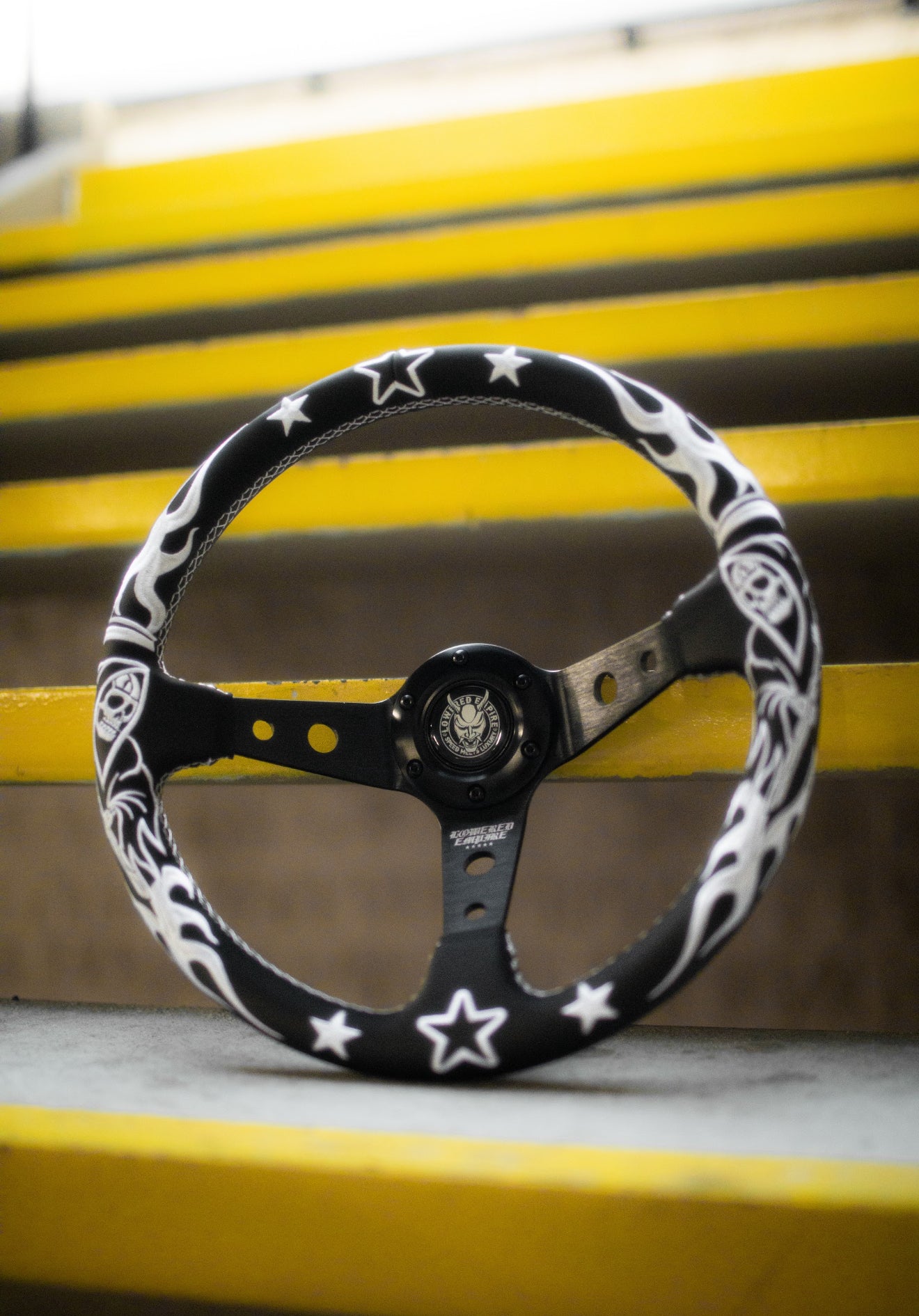 The Reaper Steering Wheel Premium Leather 330mm
