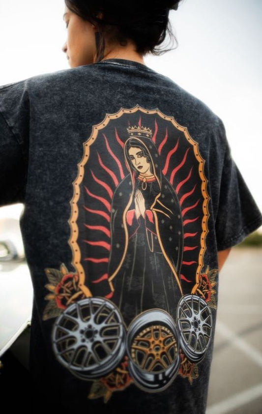 Praise The Lowered Premium Acid Wash Tee