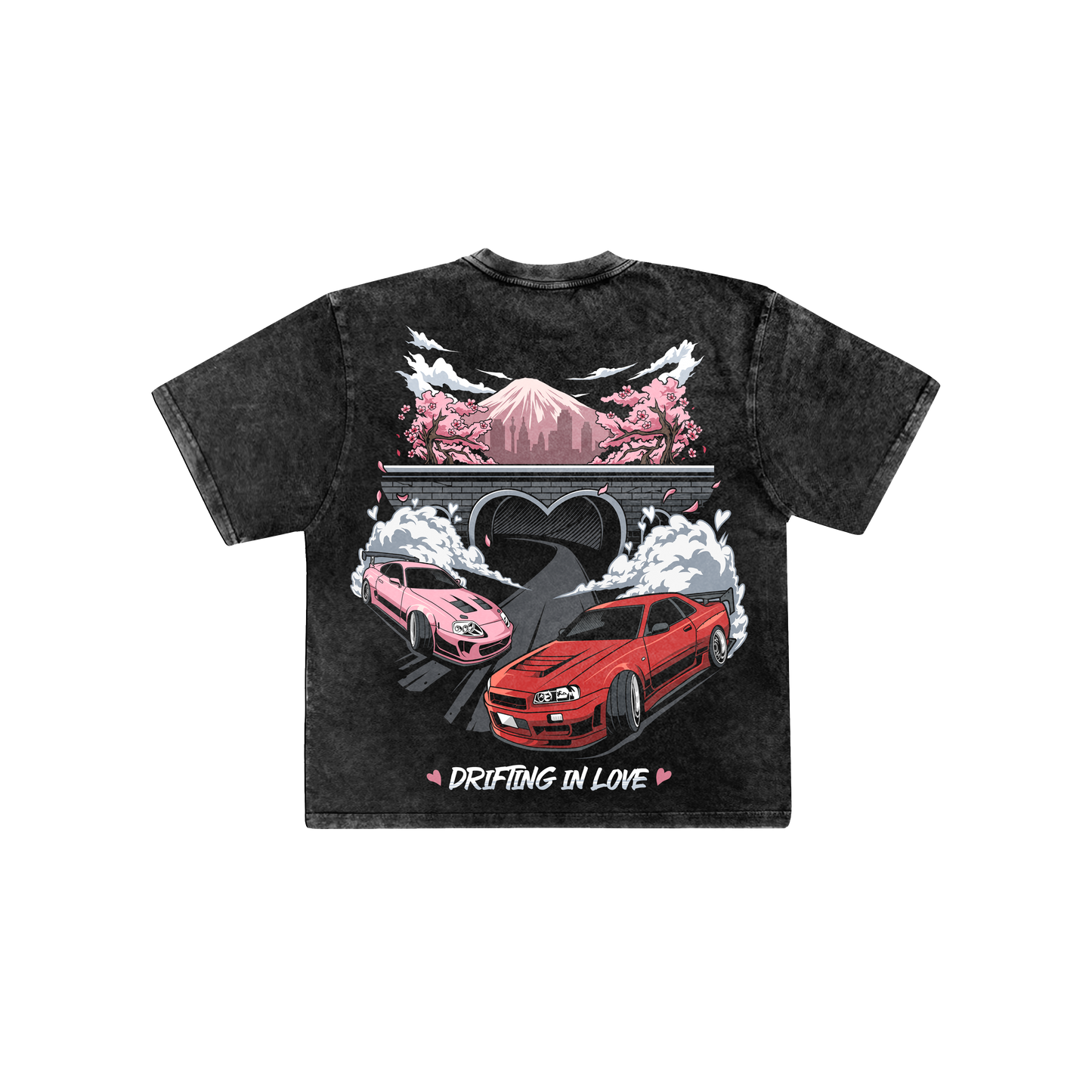 Drifting in Love With You Heavyweight Tee