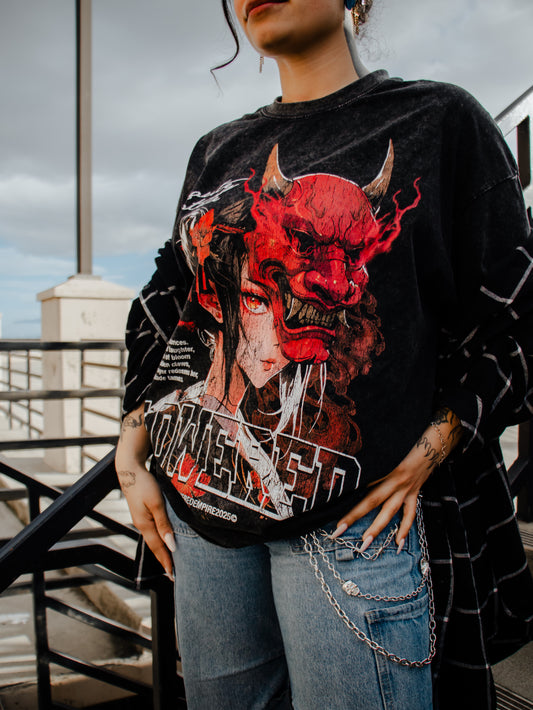 The Masked Geisha Vintage Washed Tee