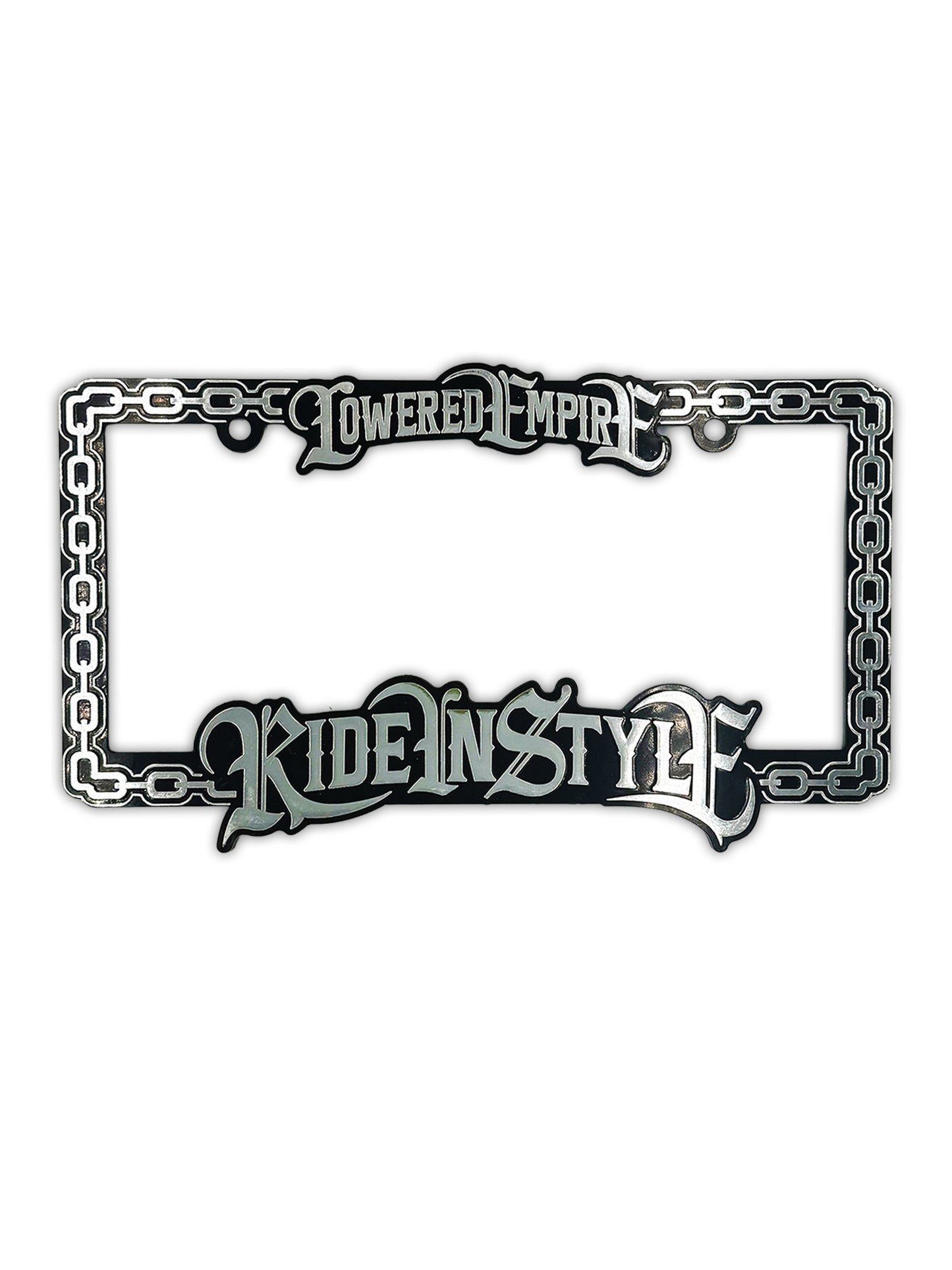 Ride In Style License Plate Frame