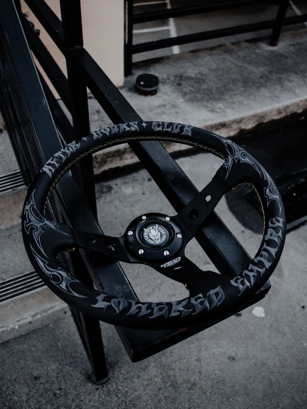 Limited Stock After Hours Club Black Steering Wheel