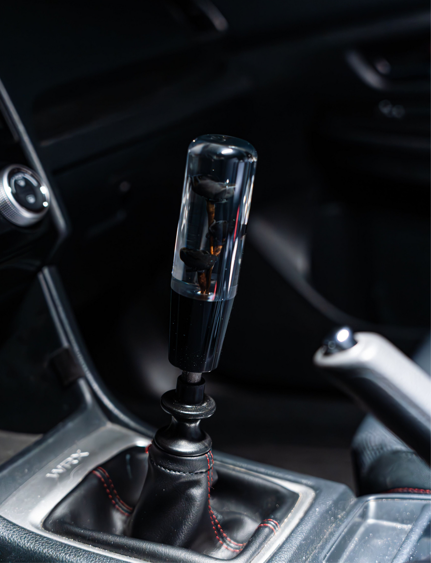 Death Black Roses Shift Knob