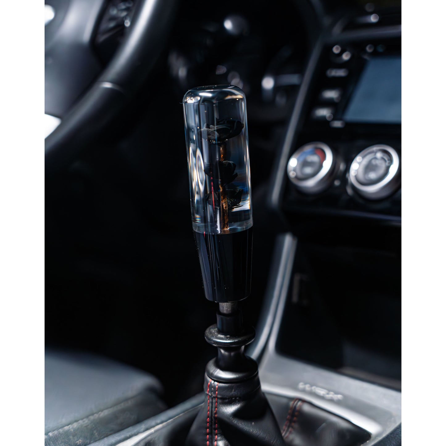 Death Black Roses Shift Knob