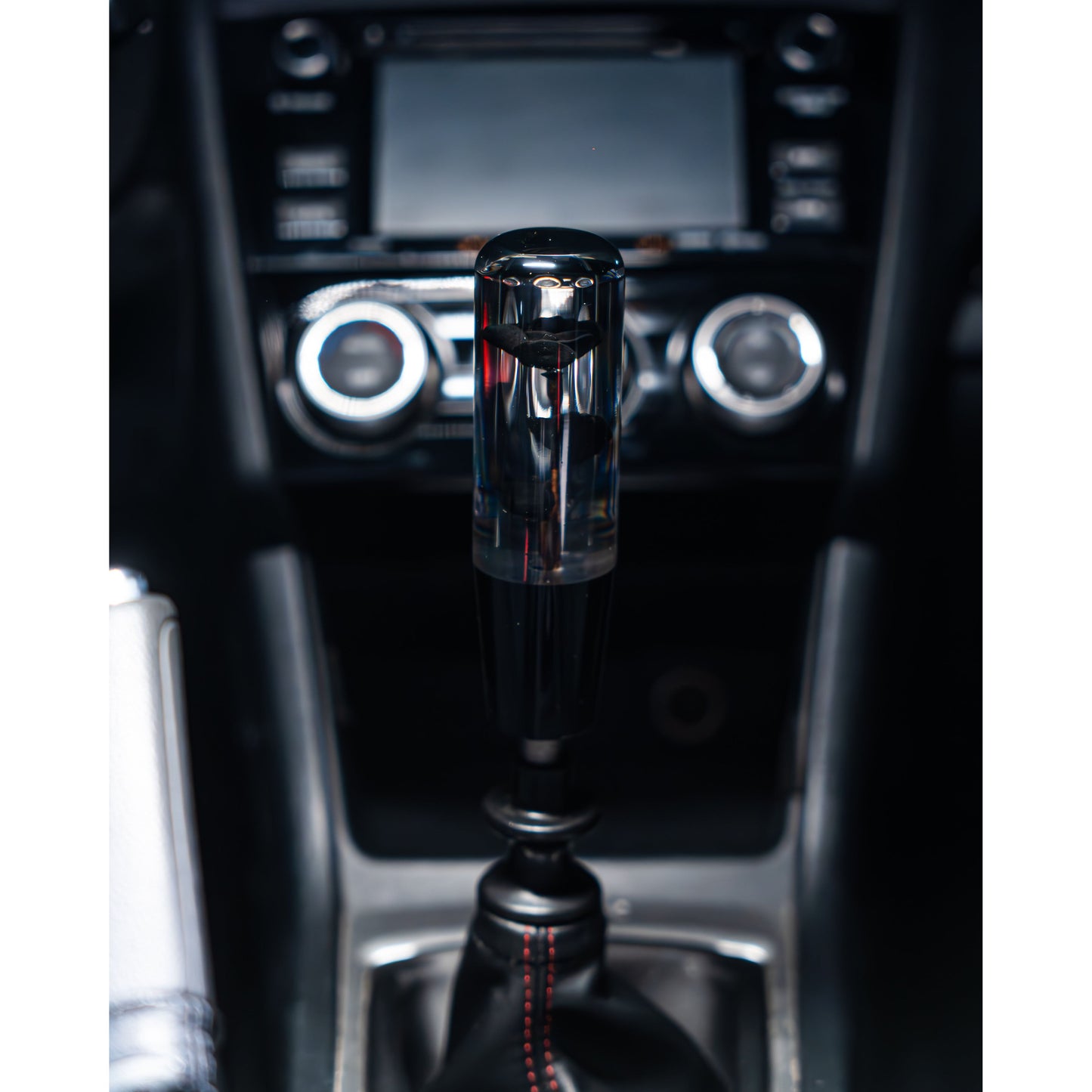 Death Black Roses Shift Knob