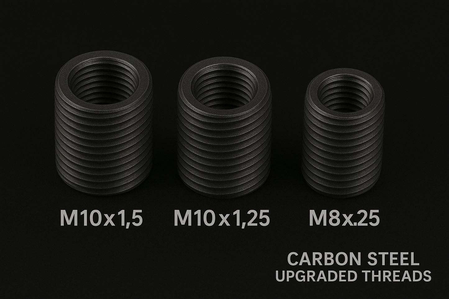 Carbon Steel Shift Knob Hardware