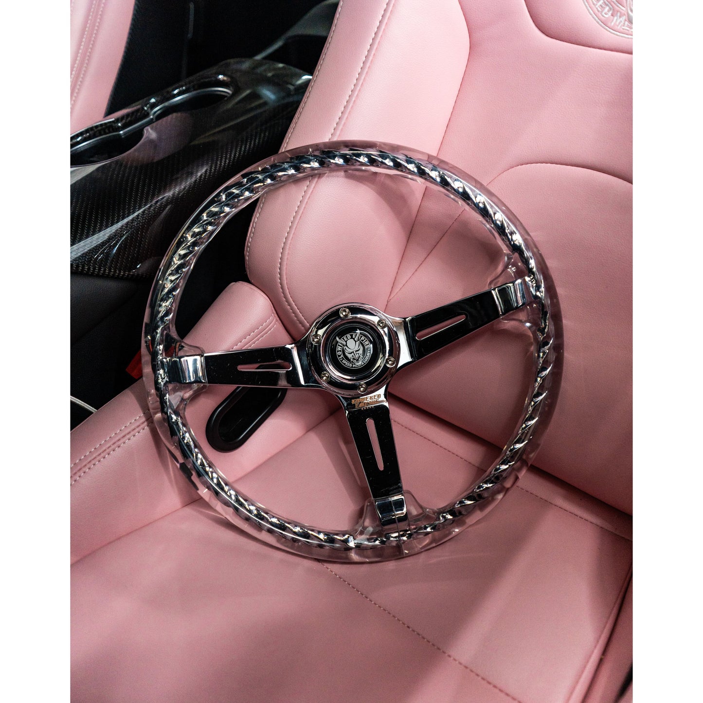 Rakkī JDM Chrome Steering Wheel