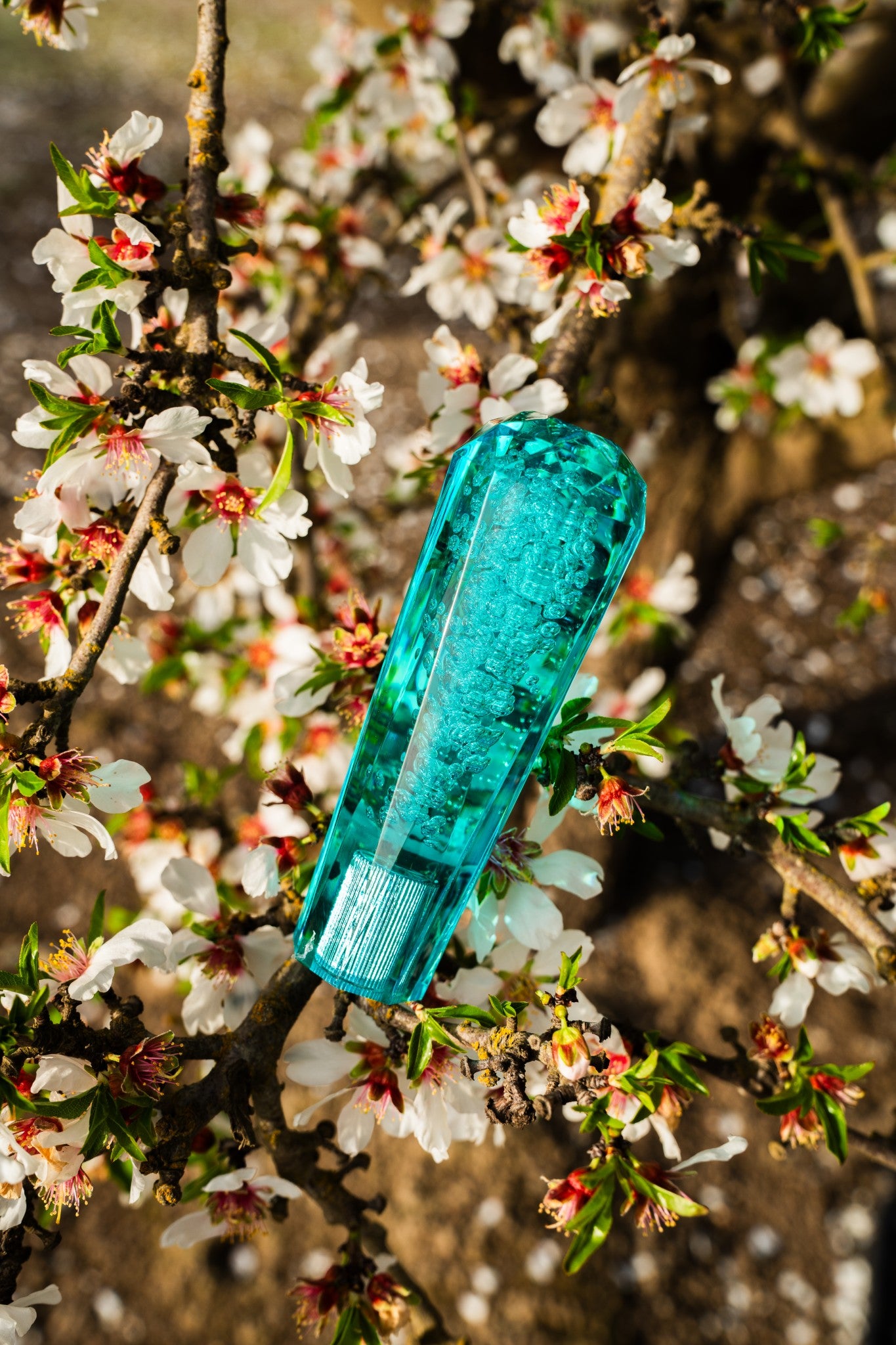 Tiffany Blue Diamond VIP Style Shift Knob 6" | Universal Manual Car Shifter