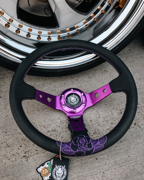 The Purple Rose Steering Wheel Pre Orders Ship 4.20th