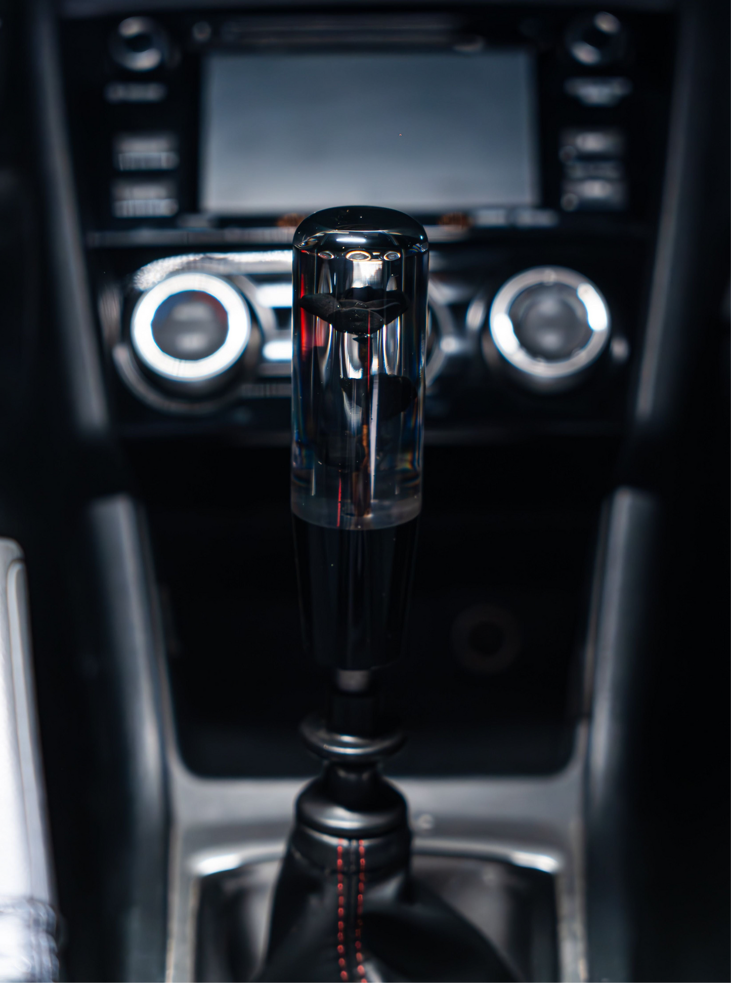 Death Black Roses Shift Knob