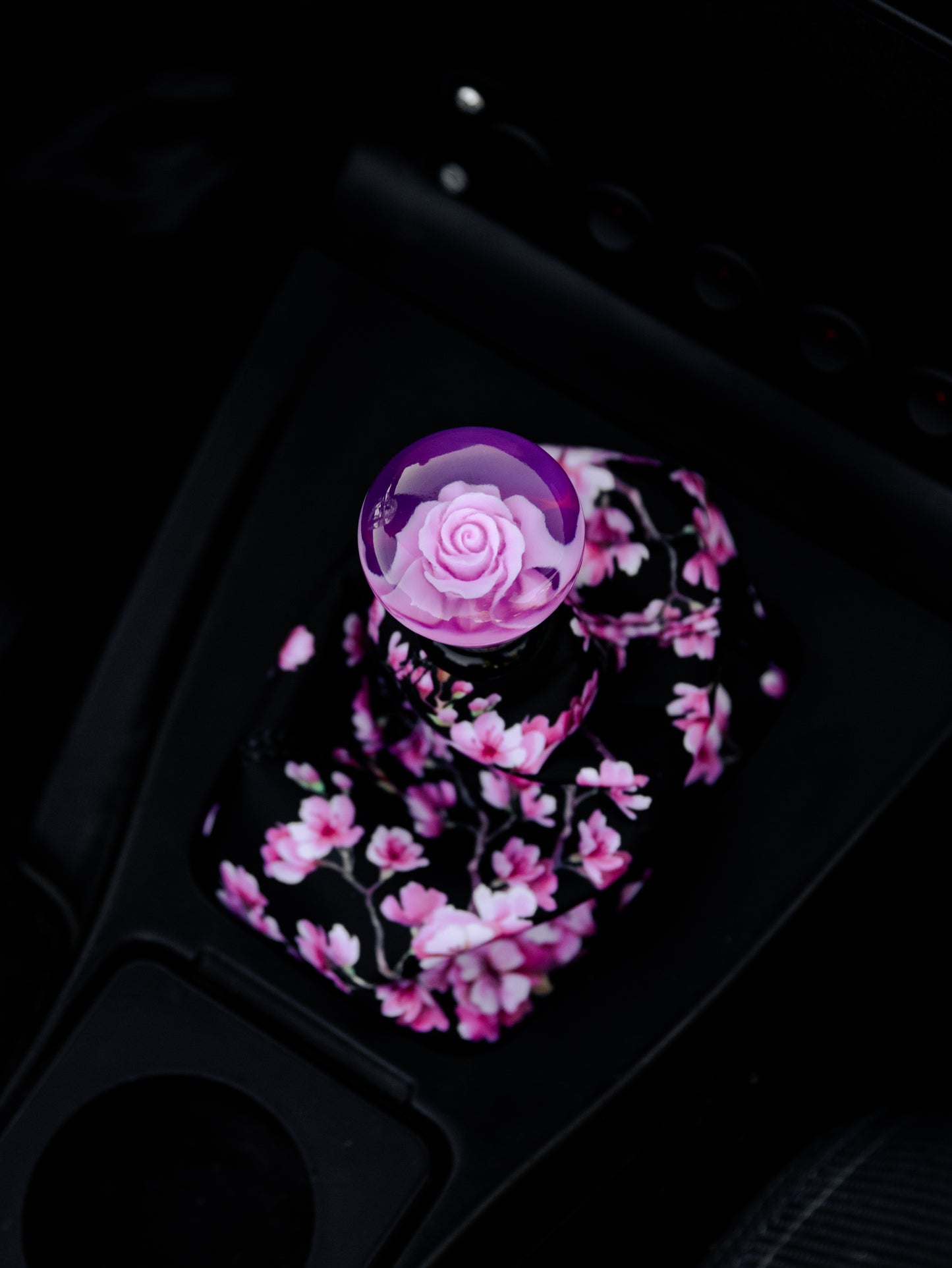 Sakura Pink Flowers Shift Boot