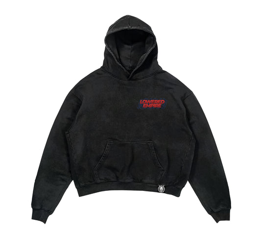 Reaper of the Rising Sun NSX Acid Wash Vintage Hoodie– Lowered Empire