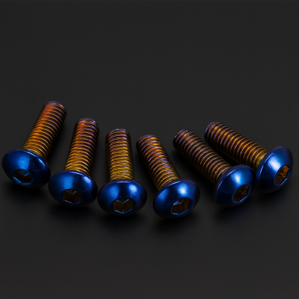 Titanium Style Steering Wheel Bolts