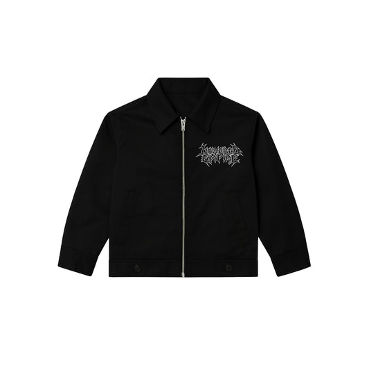 Death Before Stock Civic Acid Wash Vintage Jacket– Lowered Empire