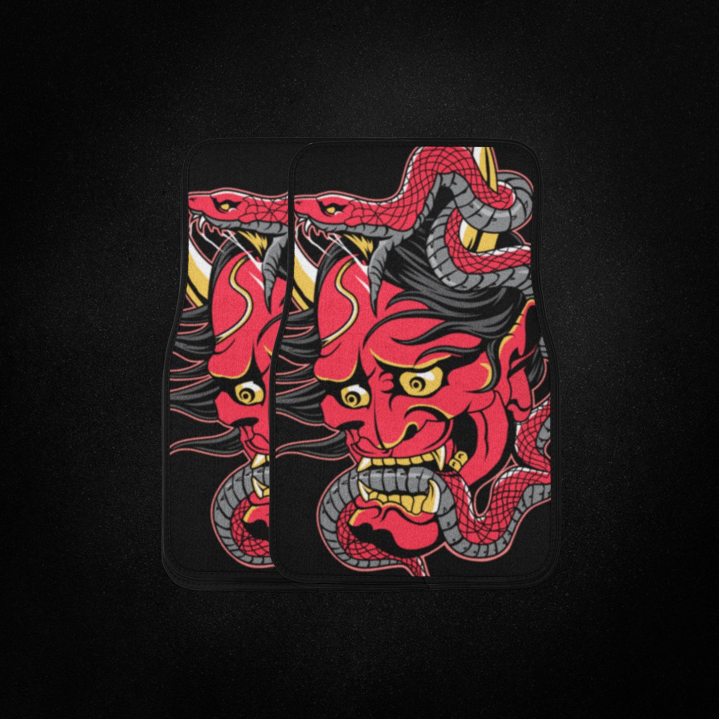 The OG Oni Mask Floor Mats