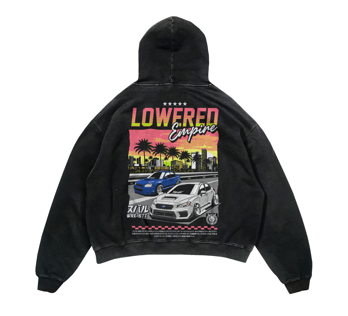 Sunset Drives Premium Heavyweight Hoodie