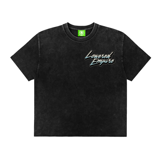 Chained Dragon Acid Wash Vintage Tee – Lowered Empire