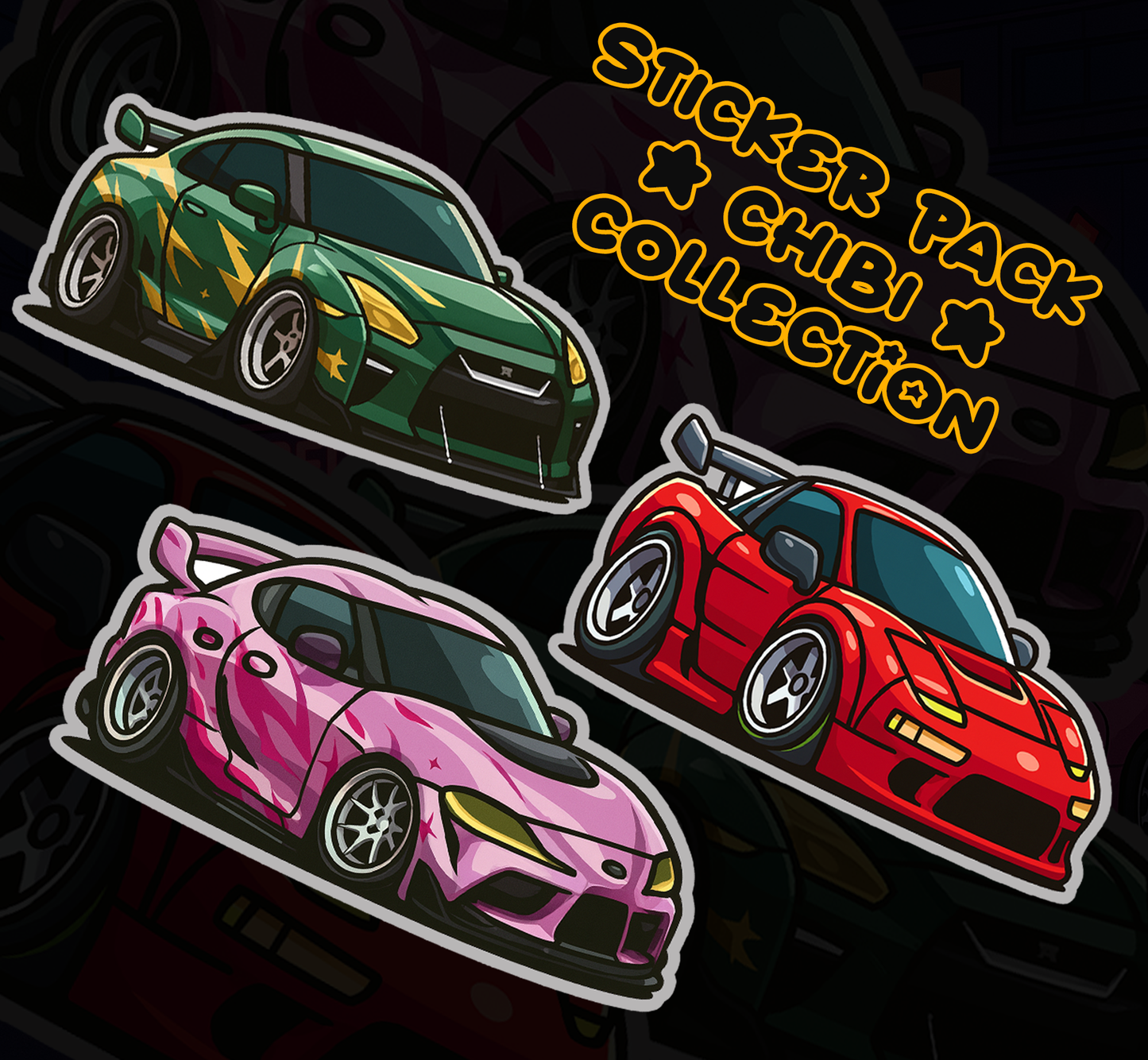 Chibi Collection Sticker Pack