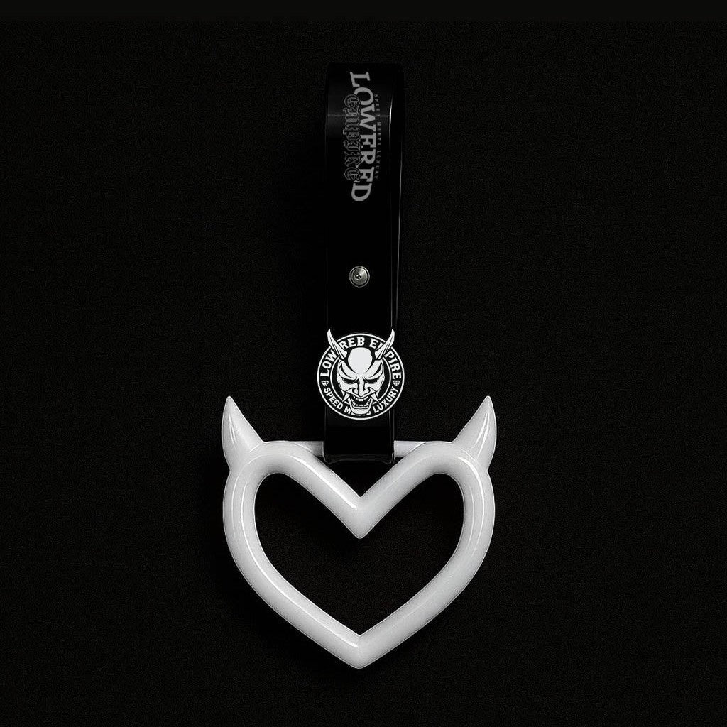 Devil Heart Tsurikawa Handle - white