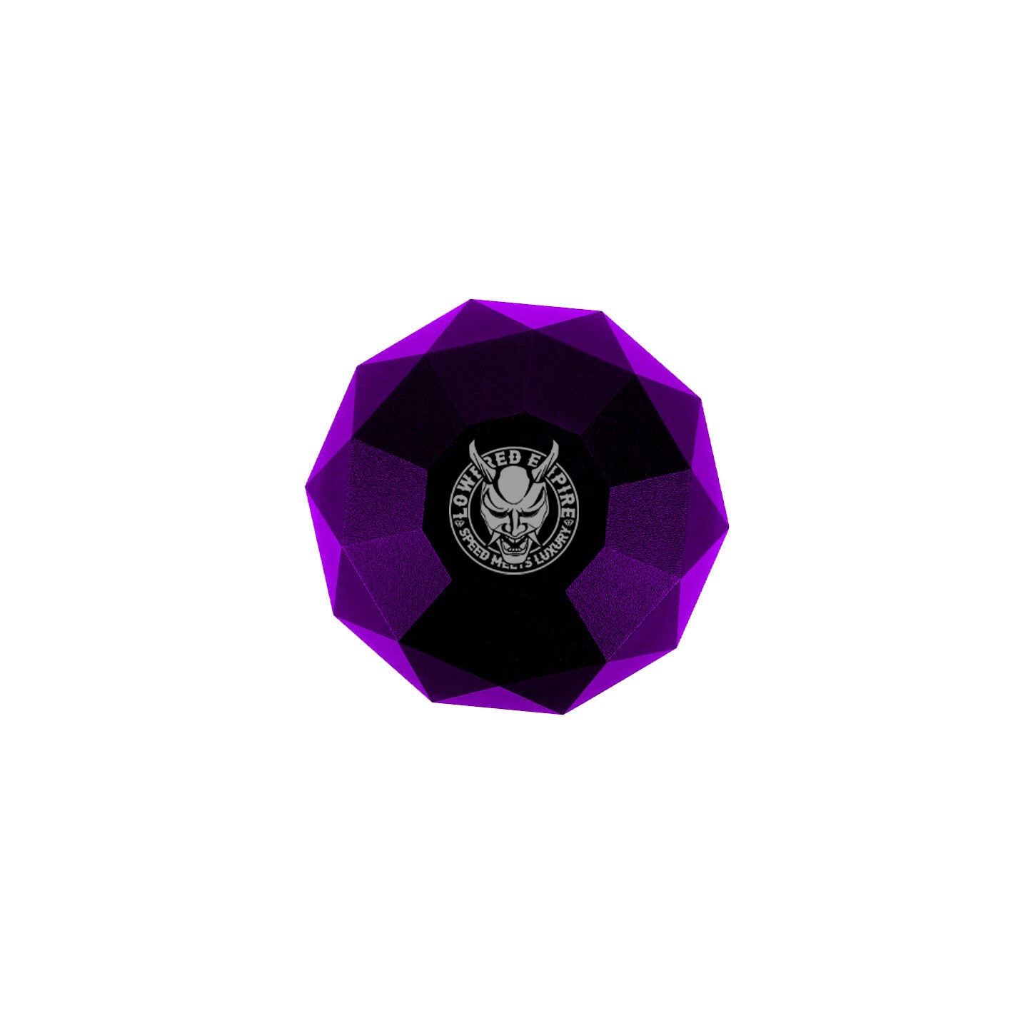 The Purple Diamond Logo Shift Knob | Universal Manual Car Shifter ...