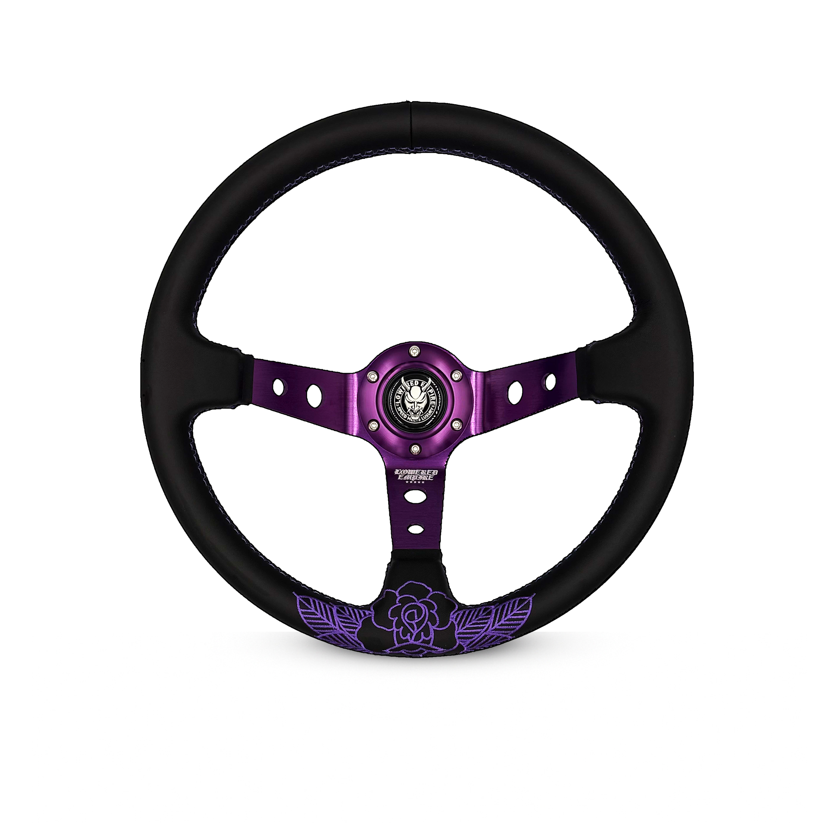 Purple Roses PR-1 Steering Wheel 350mm- Lowered Empire – Loweredempire
