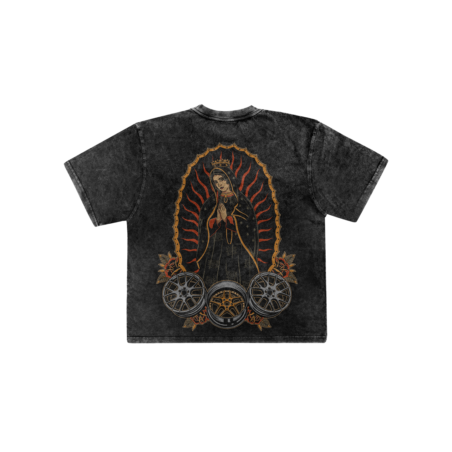Praise The Lowered Premium Acid Wash Tee
