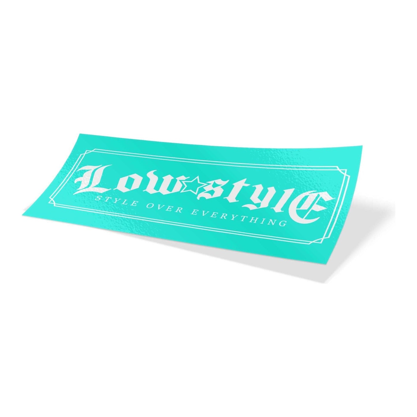 Low Style Banner Pinstripe Decal