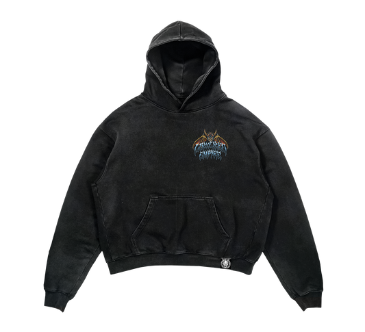 Claws & Wheels Washed Hoodie