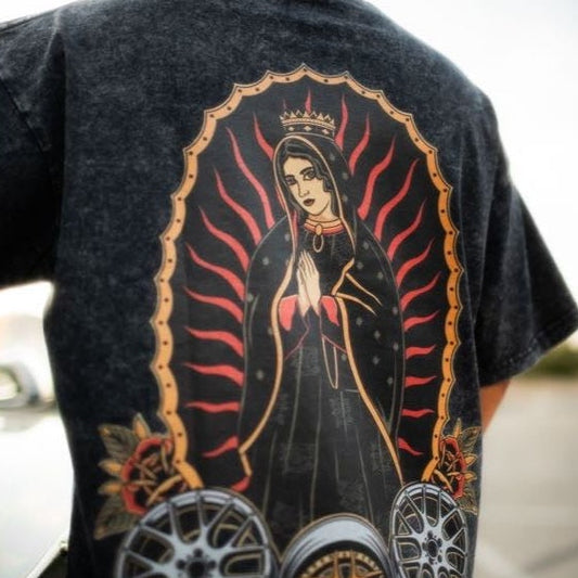 Praise The Lowered Premium Acid Wash Tee