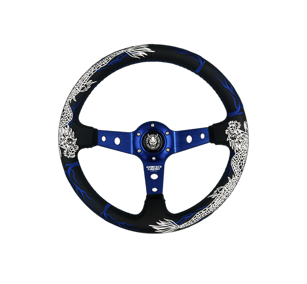 Blue Dragon's Breath Premium Steering Wheel