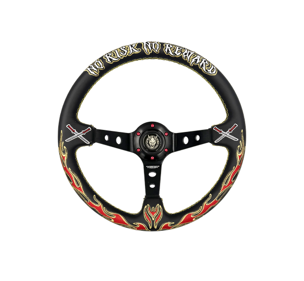 No Risk No Reward Premium Steering Wheel