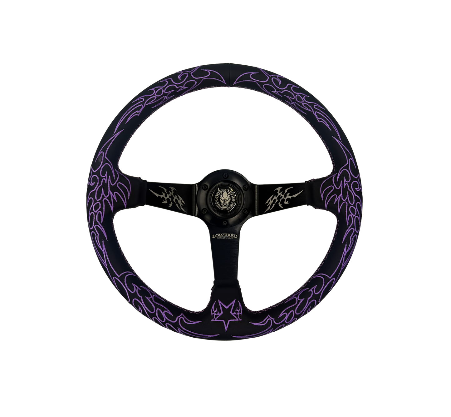 Purple Cybersigilism Street CS-2 Steering Wheel 350mm