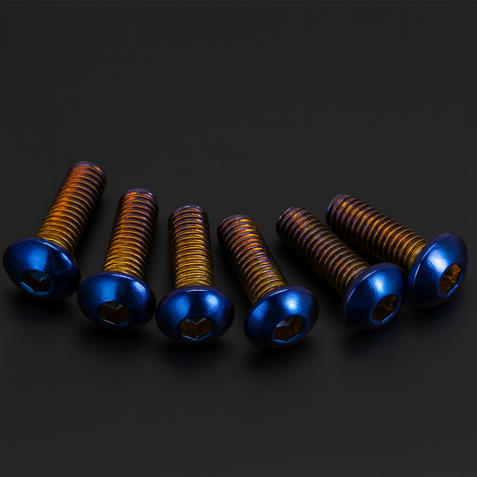 Titanium Style Steering Wheel Bolts