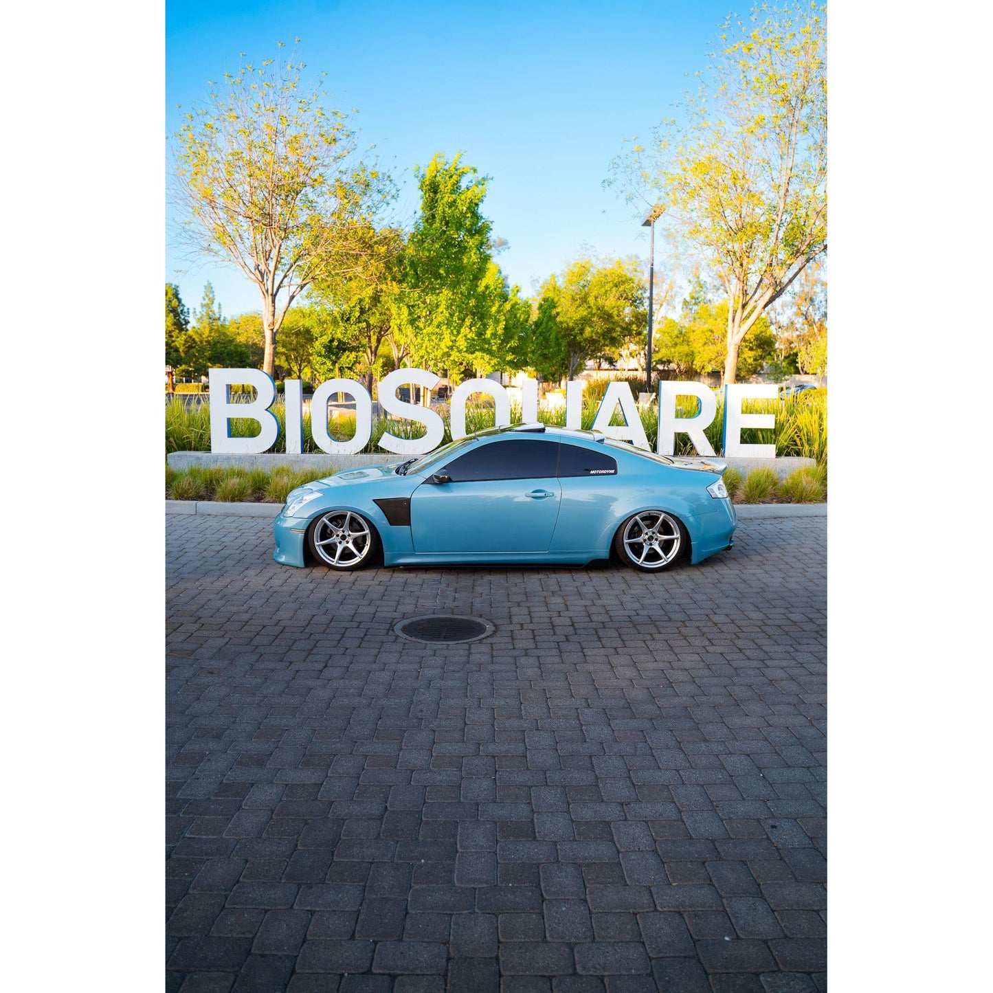 Porsche Ice Blue Full Vinyl Wrap