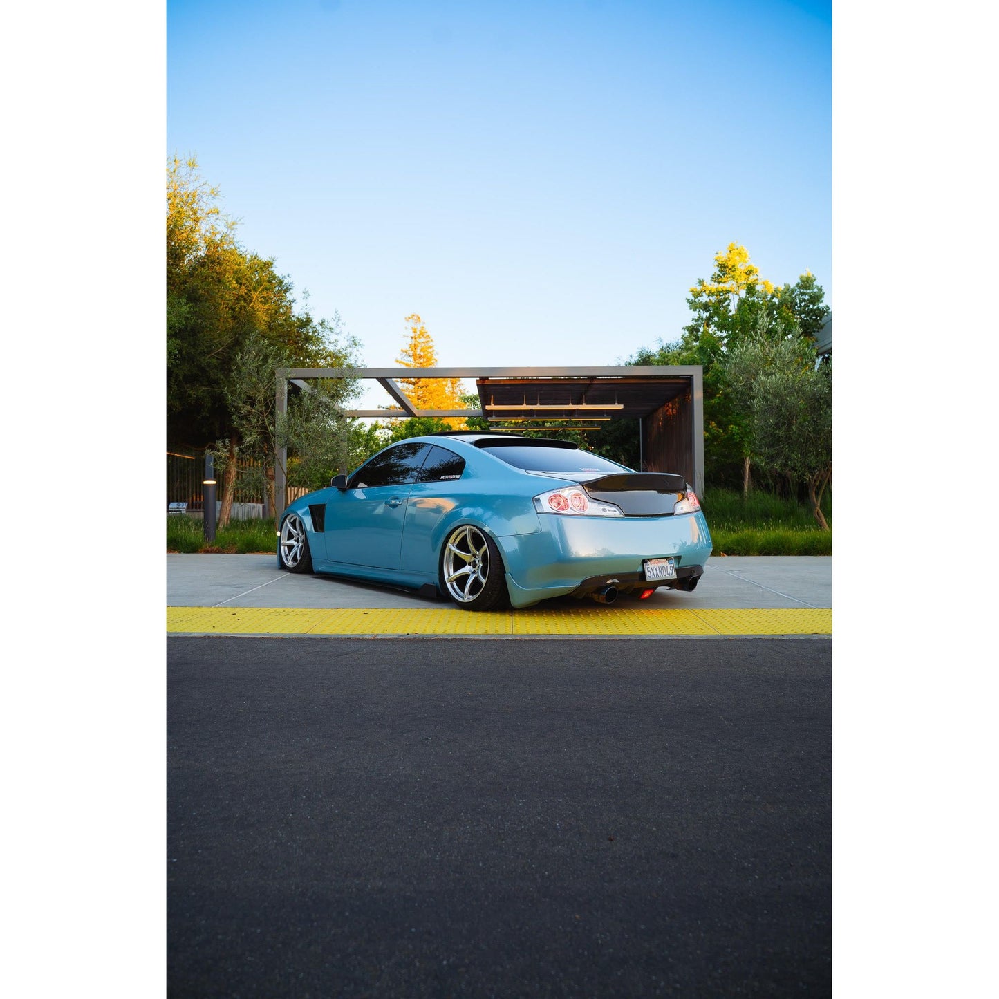 Porsche Ice Blue Full Vinyl Wrap