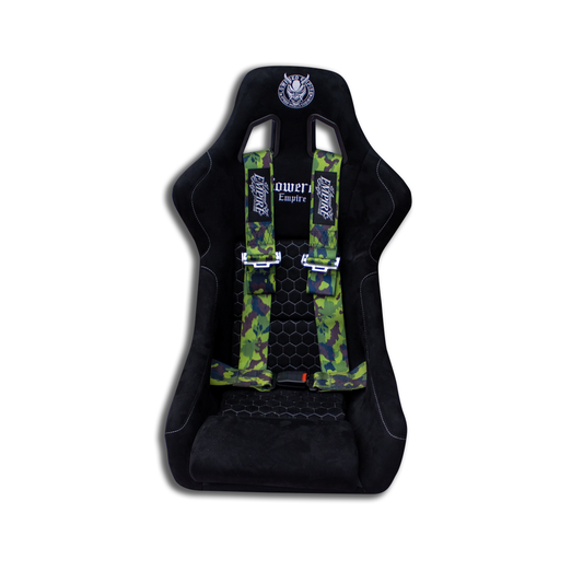 Lowered Empire Flamed Harness Belt- Camo