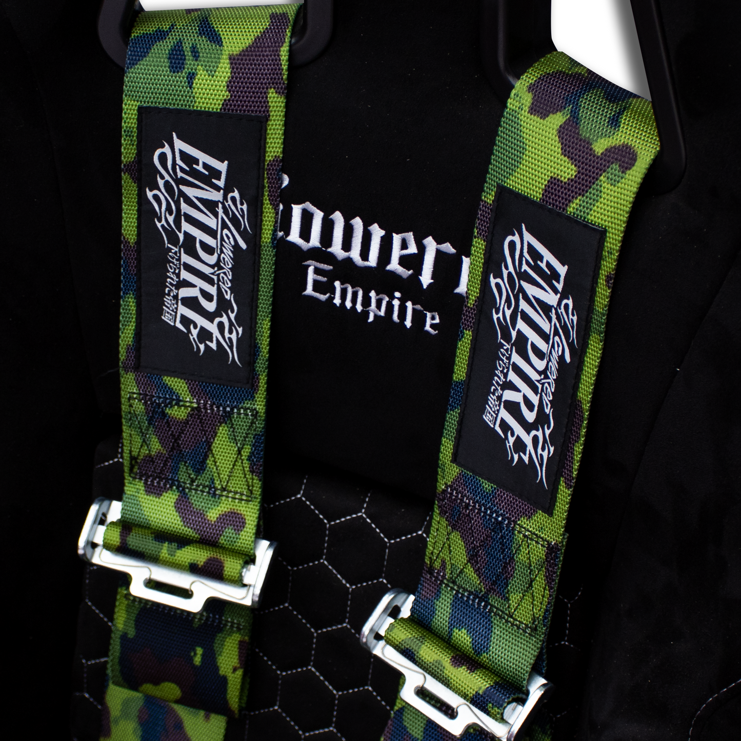 Lowered Empire Flamed Harness Belt- Camo