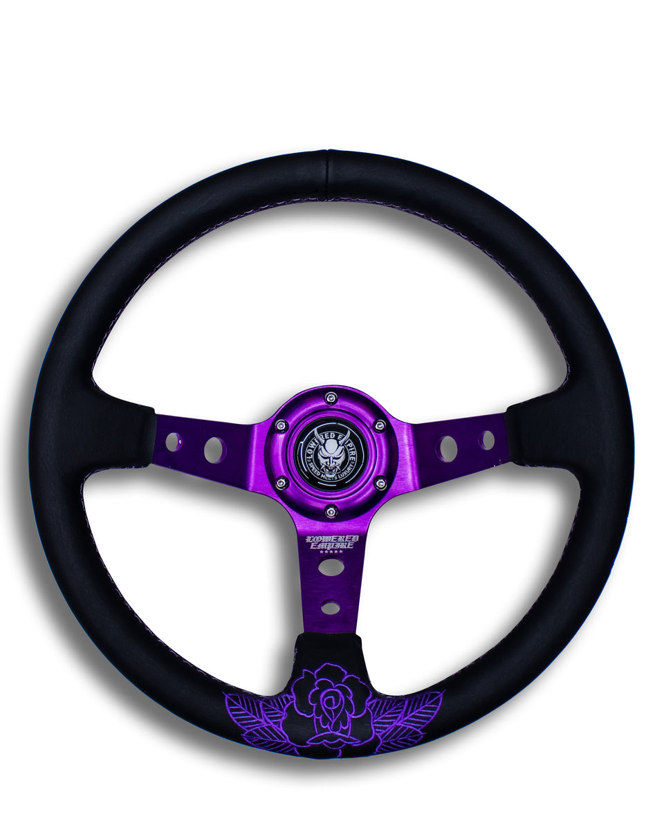 Purple Rose Steering Wheel Bracket *SOLD OUT* Loweredempire